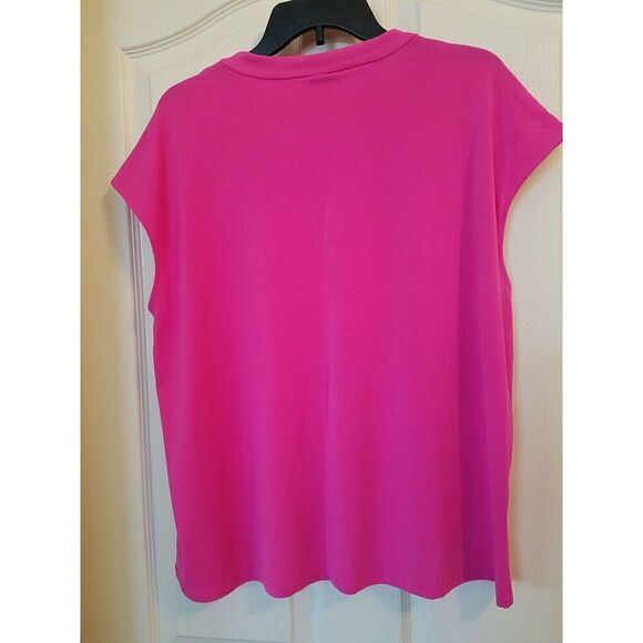 Worthington Top XXL Womens Sleeveless V Neck Stretch - Picture 4 of 4